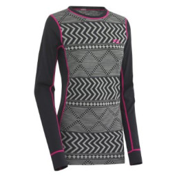 Koszulka damska Kari Traa Kryss LS zarys Ebony