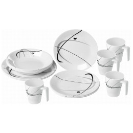 Zestaw naczyń Brunner Melamine Set Serenade