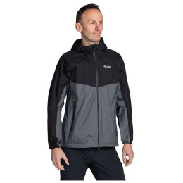 Kurtka męska Kilpi Hurricane czarny/szary black