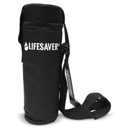 Etui Lifesaver Liberty - tekstylny pokrowiec czarny Black