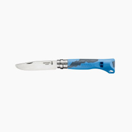 Nóż Opinel N°07 Outdoor Junior niebieski