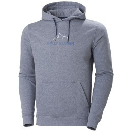 Męska bluza Helly Hansen F2F Organic Cotton Hoodie niebieski Ocean Melange