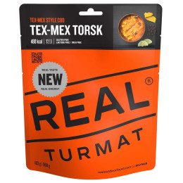 Suszona żywność Real Turmat Tex-Mex z dorszem (Tex-Mex Torsk)