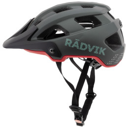 Kask rowerowy Radvik Slag czarny/różówy Forest Night/Azalea