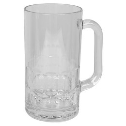 Kufel na piwo Bo-Camp Beer Mug 420ml przeroczysty