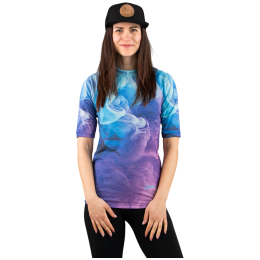 Damska koszulka Drexiss All Mist Violet Merino Active
