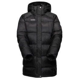 Płaszcz damski Mammut Glacier Glow IN Hooded Parka Women czarny black 0001