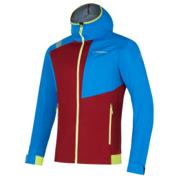 Kurtka męska La Sportiva Macnas Softshell Jkt M czerwony/niebieski Sangria/Electric Blue
