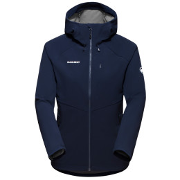 Kurtka damska Mammut Ultimate Comfort SO Hooded Jacket Women niebieski marine