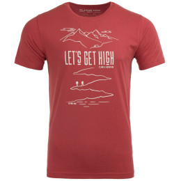 Koszulka męska Alpine Pro Loper pomarańczowy