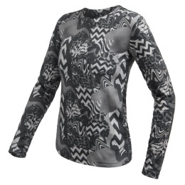 Koszulka funkcyjna damska z długim rękawem Sensor Merino Blend Impress