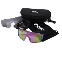 Okulary przeciwsłoneczne Vidix Vision jr. 240206 fullset fioletowy purple