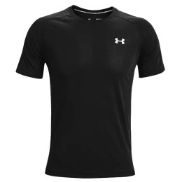 Koszulka męska Under Armour Streaker SS czarny Black / Black / Reflective