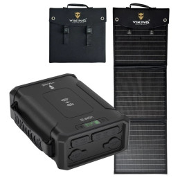 Zestaw Viking Technology powerbank Viking VIDAR III oraz panel solarny Viking L60 PD
