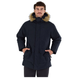 Męska zimowa parka Fundango Spirit II Parka Jacket ciemnoniebieski patriot blue