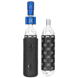 Pompka Peaty´s Holeshot Co2 Pumpa + Bombičky 2 Ks - Mtb ciemnoniebieski Navy