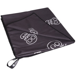 Ręcznik Zulu Light 60x120 cm lebky czarny