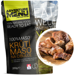 Gotowe jedzenie Adventure Menu 100% Mięso z indyka z cebulą 200 g