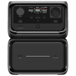 Przenośna stacja zasilania EcoFlow River 3 Plus - přídavná baterie 600 czarny černá