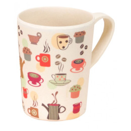 Kubek Vango Bamboo Mug 350 ml beżowy CoffeeCupPrint