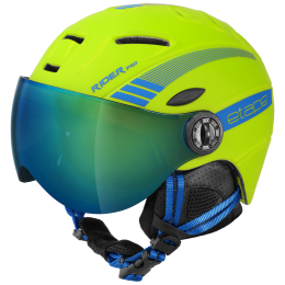 Kask narciarski dla dzieci Etape Rider Pro żółty/niebieski limeta/modrá mat