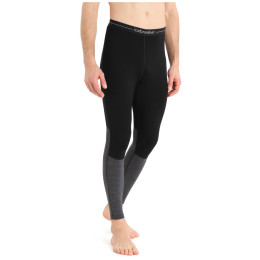 Męskie kalesony Icebreaker ZoneKnit™ 260 Leggings czarny black/jet heather/cb