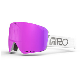 Gogle narciarskie Giro Contour RS biały White/Silver Wordmark-Vivid Pink/Vivid Infrared (2skla)