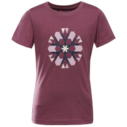 T-shirt dziecięcy Alpine Pro Rejo 3 Purple fioletowy FIALOVÁ