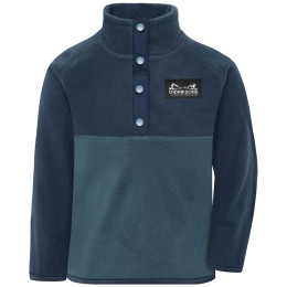 Bluza dziecięca Didriksons Monte Kids Half Bu 6 Mountain Blue turkusowy Mountain Blue