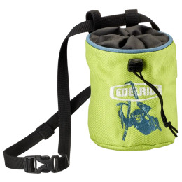 Worek na magnezję Edelrid Chalk Bag Muffin zielony 459 chute green
