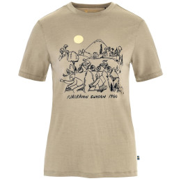 Koszulka damska Fjällräven Hoja Lugnt Wool T-shirt W