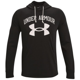 Męska bluza Under Armour Rival Terry Big Logo HD czarny Black//OnyxWhite
