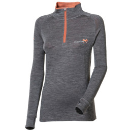 Damska koszulka Progress MB TRZZ 47PR zarys GrayMelter/Apricot