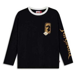 T-shirt dziecięcy Lego Wear Lwtaj 709 Black czarny Black