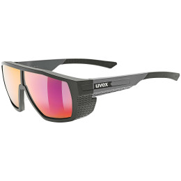 Okulary Uvex MTN STYLE P czarny/szary BLACK-GREY MATT/MIR.RED