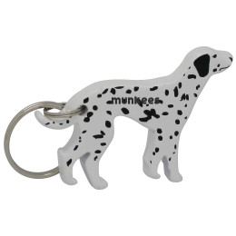 Breloczek do kluczy Munkees Dalmatyńczyk - otwieracz do butelek mix1