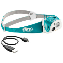 Powystawowa czołówka Petzl Tikka R+ 170 lm turkusowy