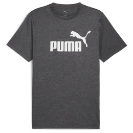 Koszulka męska Puma Ess No. 1 Logo Heather Tee czarny PUMA Black
