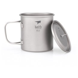 Kubek Keith Titanium Single-Wall Tit. Mug 550 ml szary