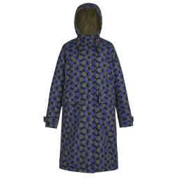 Kurtka damska Regatta Orla Long Length WP niebieski/czarny FrFlBl(DkOl)