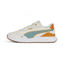 Buty Puma Runtamed Plus Retro Prep biały/pomarańczowy Gray