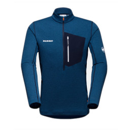 Męska bluza Mammut Aenergy Light ML Half Zip Pull Men niebieski ice/marine