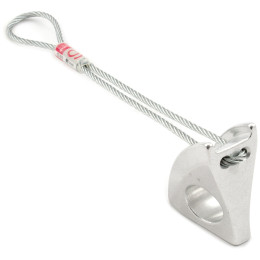 Hak wspinaczkowy Rock Empire Abalak 6 srebrny