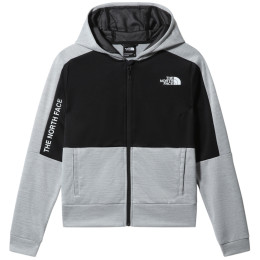 Bluza damska The North Face Ma Full Zip Fleece 2022 szary/czarny Tnflightgreyhthr/Tnfblack