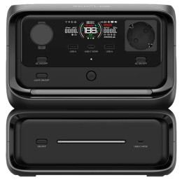 Przenośna stacja zasilania EcoFlow River 3 Plus - přídavná baterie 300 czarny černá