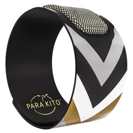 Środek odstraszający Para'Kito Párty náramek proti komárům czarny/srerbny Berlin