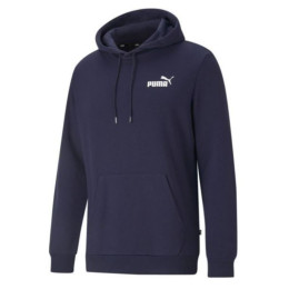 Męska bluza Puma ESS Small Logo Hoodie FL niebieski blue