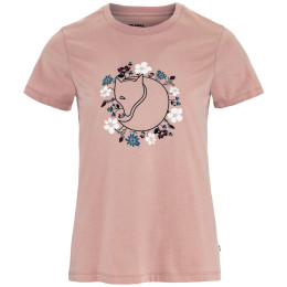 Koszulka damska Fjällräven Fjällblomster Fox T-shirt W różowy Chalk Rose