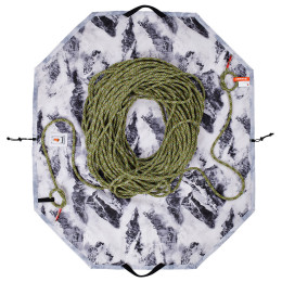 Płachta na linę Mammut Neon Rope Tarp jasnoszary alpine AOP