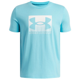 Dziecięca koszulka Under Armour UA B Boxed Sports Update SS Fresco Blue